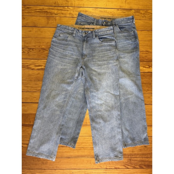 Duluth Trading Co Other - Lot Of 2 Duluth Trading Flex Ballroom Jeans Mens 36x30 Blue Denim Relaxed Fit